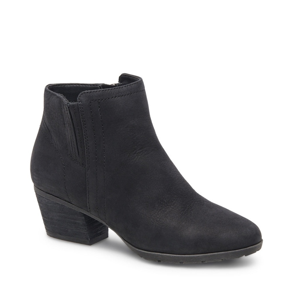 Blondo Valli 2.0 Black Nubuck Ankle Boots for Women